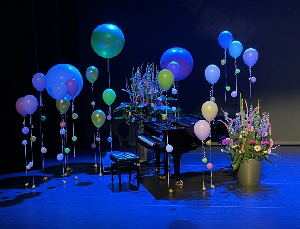 Organische Podiumdecoratie