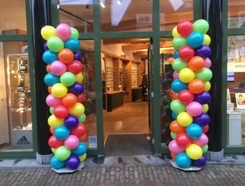 Rechte Ballonnenpilaren