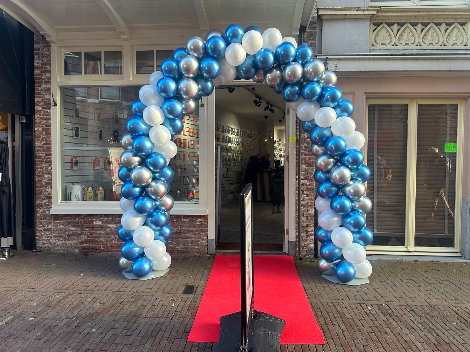 Ballonnenboog met chrome