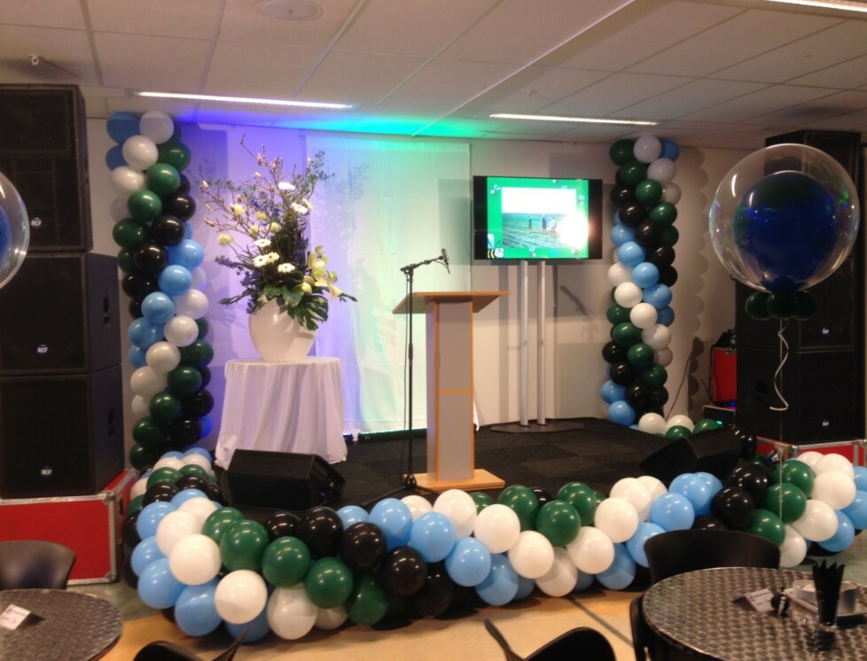 Podiumdecoratie