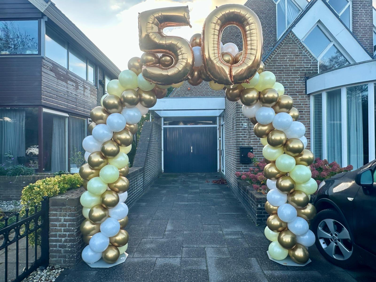 Foliecijfer Ballonnenboog